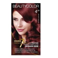 Tintura Kit Beauty Color 4.66 Vermelho Profunda