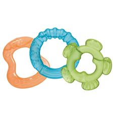 Mordedor Multilaser Infantil com Água Tender Bites 3 Peças Para Meninos
