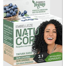 Tintura Natucor Embeleze 2.1 Mirtilo Preto Especial