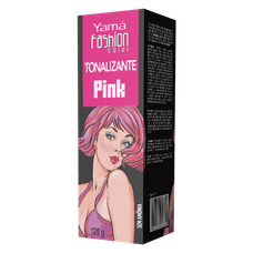 Tintura Tonalizante Yamá Fashion Color Pink 120g