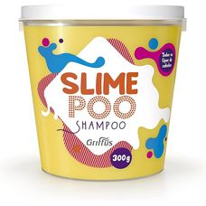 Shampoo Slime Poo Griffus Amarelo Forma de Slime 300g