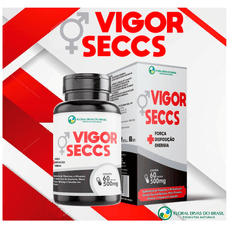 Vigor Seccs Floral Ervas 500mg com 60 cápsulas