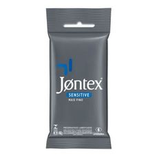 Preservativo Jontex Sensitive Mais Fino com 6 Unidades