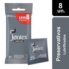 Preservativo Jontex LubrificadoLeve 8 E Pague 7