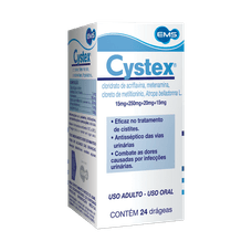 Cystex Ems frasco 24 drágeas