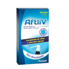 Aftliv Natulab solução Bucal 25ml