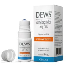 Dews União Química 5mg/ml solução Oftálmica 10ml
