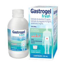 Gastrogel Medquimica Fresh frasco com 150ml