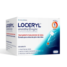 Loceryl Galderma 5% Esmalte Para Unhas com Tampa com aplicador  2,5ml