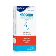Neosoroneo Quimica 0,5mg/ml solução Nasal Adulto de 30ml