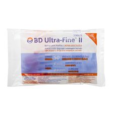 Seringa Bd Ultrafine 8Mm 50Ui 0,5ml com 10 Unidades