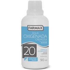 Água Oxigenada Farmax Descolorante Cremosa 20 Volume 90ml