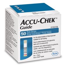 Tiras de Glicemia Accu-Chek Guide com 50 Unidades