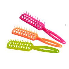 Escova de Cabelo Natus Plant Flexivel All Day Retangular