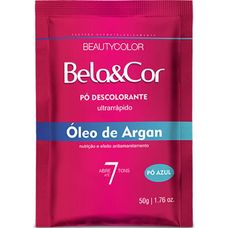 Pó Descolorante Bela & Cor Óleo de Argan 50g