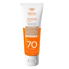 Protetor Solar  Actine Colors Darrow Pele Morena Fps 70 40g
