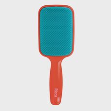 Escova de Cabelo Raquete Ricca Flex Hair Red com 1 Unidade