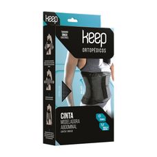 Cinta Modeladora Abdominal Neo Keep Tamanho Único Preto