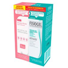 Kit Fisiogel Solução Micelar 200ml + Sabonete Líquido Terapia Hidratação Diária 150ml