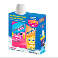 Kit Mavatrikids Enxaguante Bucal 250ml +  Mavatrikids Baby Gel Dental 70g
