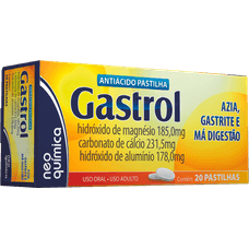 Gastrol Neo Quimica com 20 pastilhas mastigáveis