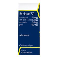 Rehidrat 90 Supera Natural com 4 envelopes