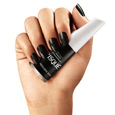 Esmalte Risqué Cremoso Preto Sepia Hipoalergênico com 8ml