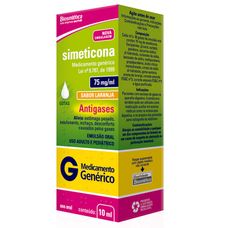 Simeticona Biosintética 75mg/ml solução Oral em gotas 10ml