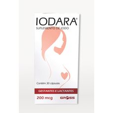 Iodara Gross 200mg com 30 cápsulas