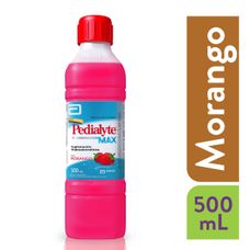 Soro Pedialyte Max Sabor Morango 500ml