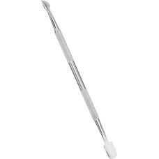 Espátula Corneta Dupla Para Unhas Inox Prata