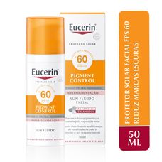 Protetor Solar Eucerin Pigment Control Sun Fluido Facial Fps60 50ml