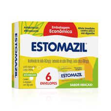 Estomazil Sabor Abacaxi Pó Efervecente com 6 envelopes de 5g