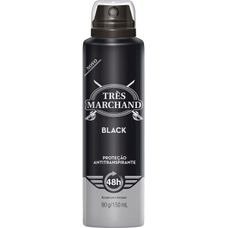 Desodorante Spray Tres Marchand Black