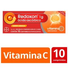 Redoxon Bayer 1g com 10 comprimidos efervescente
