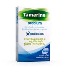 Tamarine Probium Hypera 250mg com 30 cápsulas