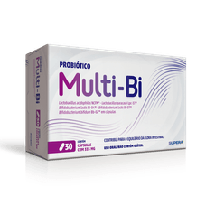 Multi Bi Supera 335mg com 30 cápsulas Probiotico