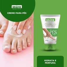 Desodorante Para Os Pés Bravir Aldermina 80g