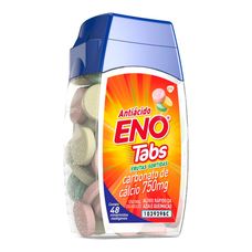 Sal de Fruta Eno Tabs com 48 comprimidos mastigáveis