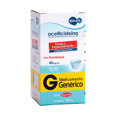 Acetilcisteina Ems xarope Adulto 120ml