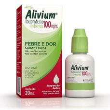 Alivium Farmasa 100mg/ml Pediátrico gotas com 20ml