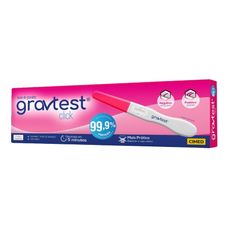 Teste de Gravidez Cimed Click Loprofar com 1 Unidade