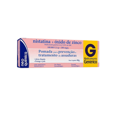 Nistatina+ Óxido de Zinco Neo Quimica pomada 60g