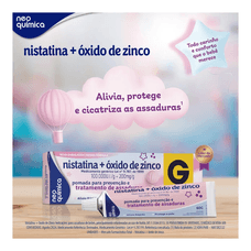 Nistatina+ Óxido de Zinco Neo Quimica pomada 60g