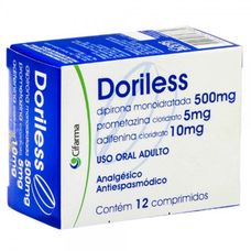 Doriless Cifarma 500mg  com 12 comprimidos