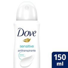 Desodorante Dove Sensitive Sem Perfume Aerossol 89g/150ml