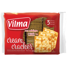 Biscoito Vilma Cream Cracker Tradicional 360g