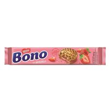 Biscoito Bono Recheado Sabor Morango 100g