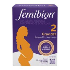 Femibion 2 Procter & Gamble com 28 comprimidos+ 28 cápsulas