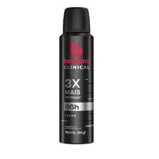 Desodorante Bozzano Clinical Clean Masculino Aerosol 96h 150ml